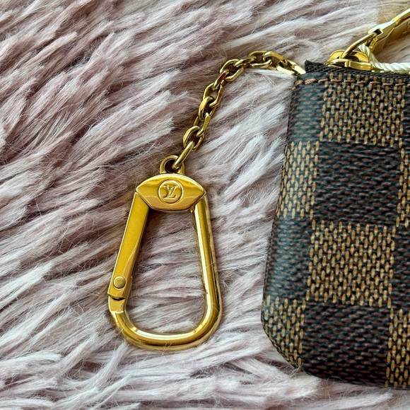 NWT Louis Vuitton Damier Ebene Key Pouch - Picture 4 of 8